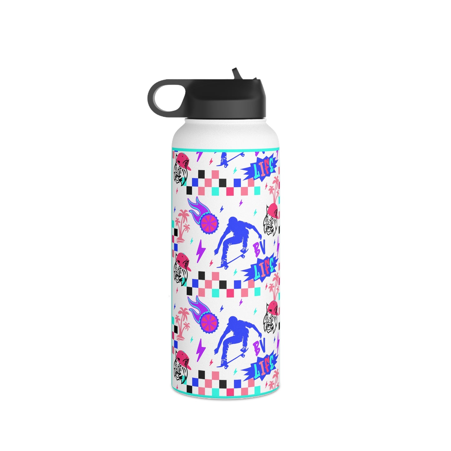 BV Life Stainless Steel Water Bottle, Standard Lid