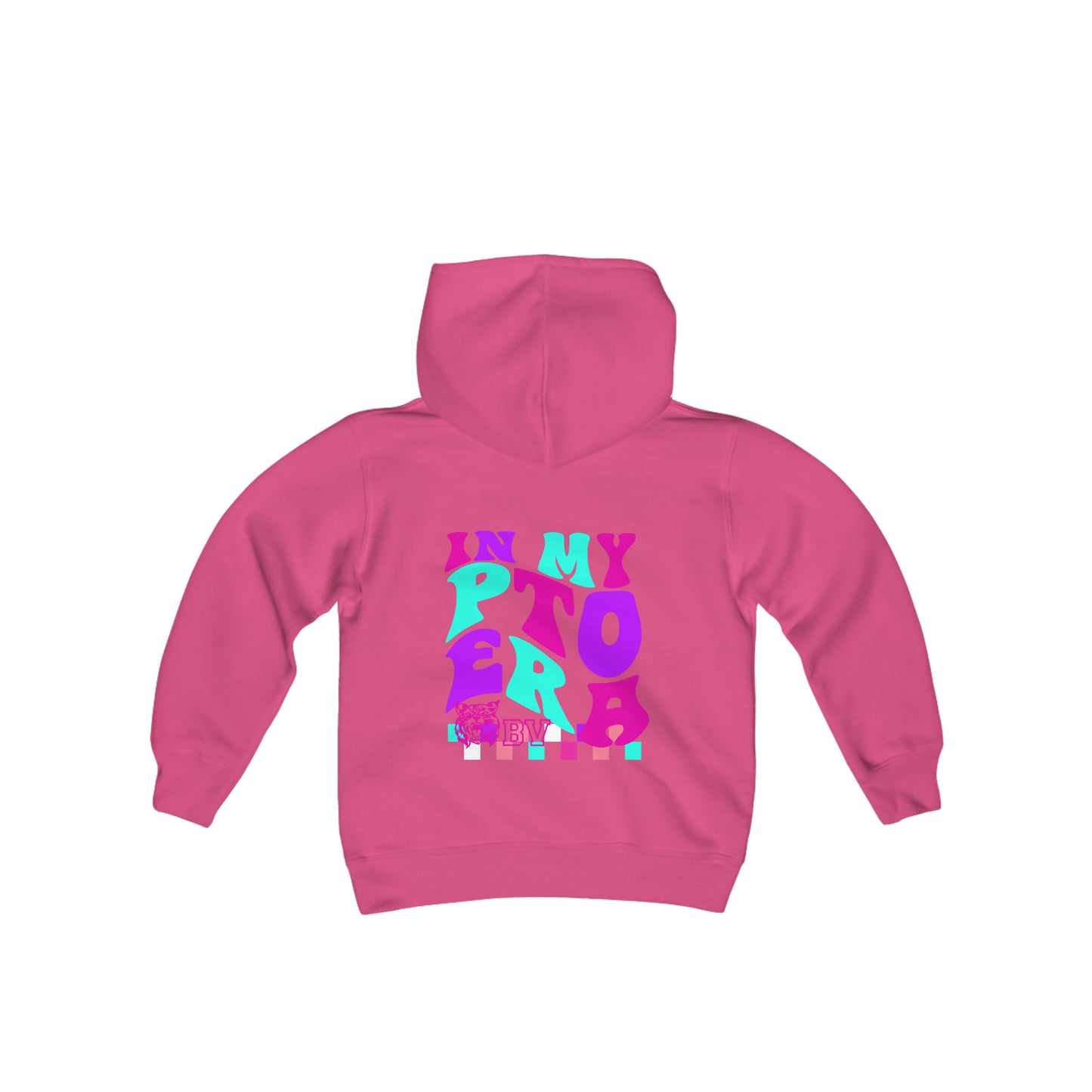 PTO Era Kids Hoodie (Pink Logo)