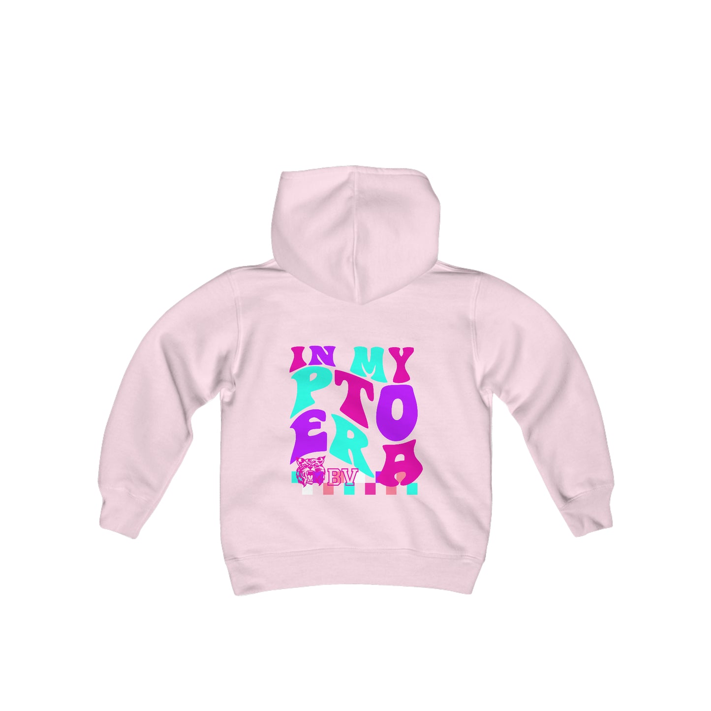 PTO Era Kids Hoodie (Pink Logo)