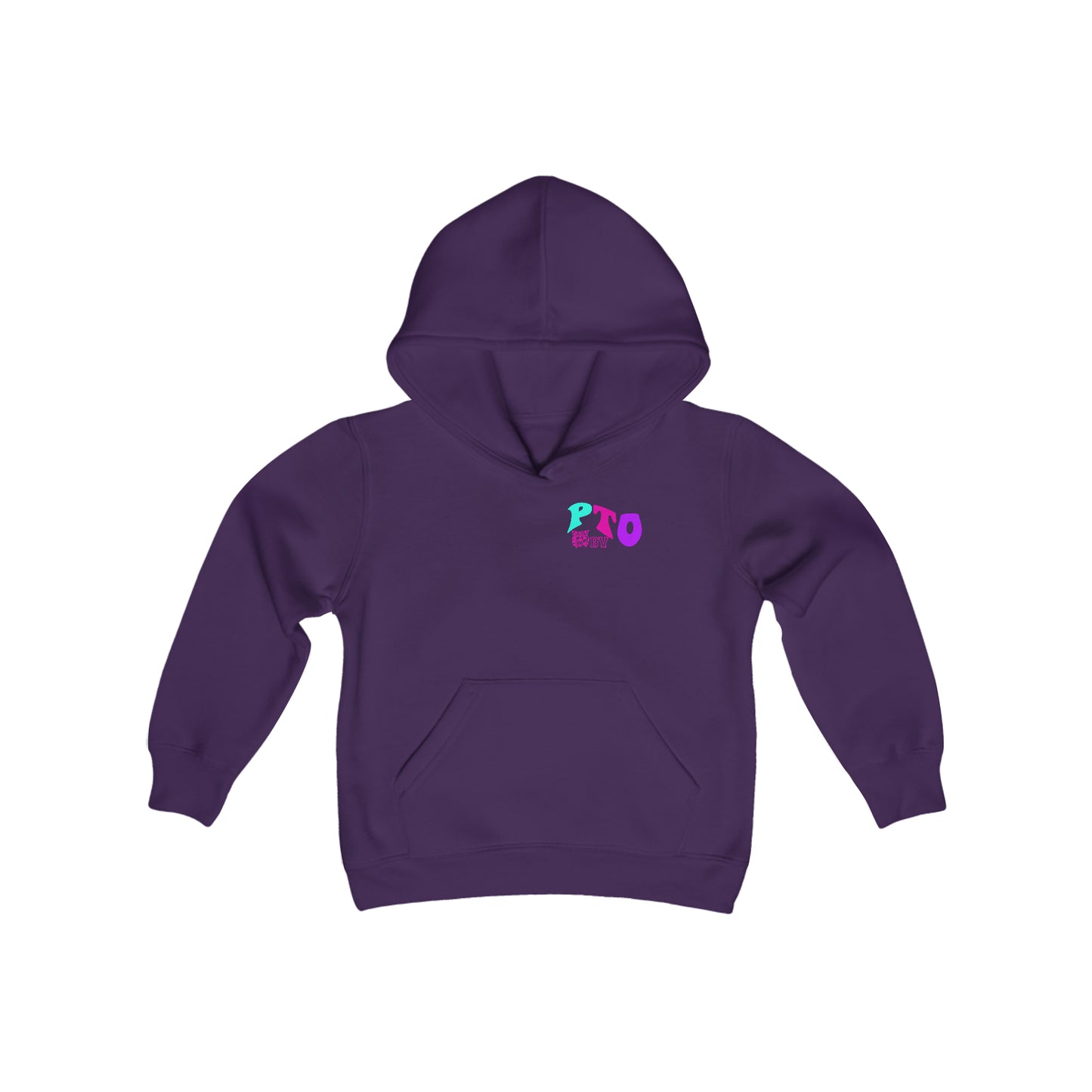 PTO Era Kids Hoodie (Pink Logo)