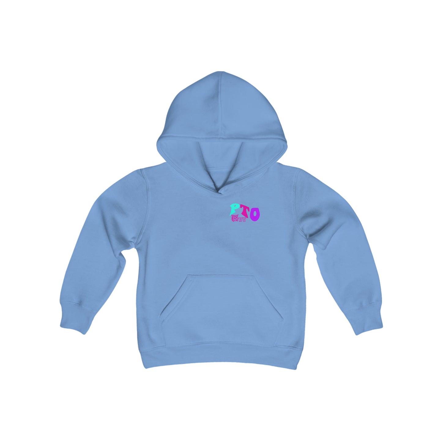 PTO Era Kids Hoodie (Pink Logo)