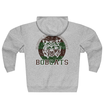 Bobcats Adult Zip-up Hoodie