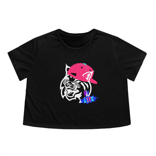 BV Life Cat Adult Cropped Tee