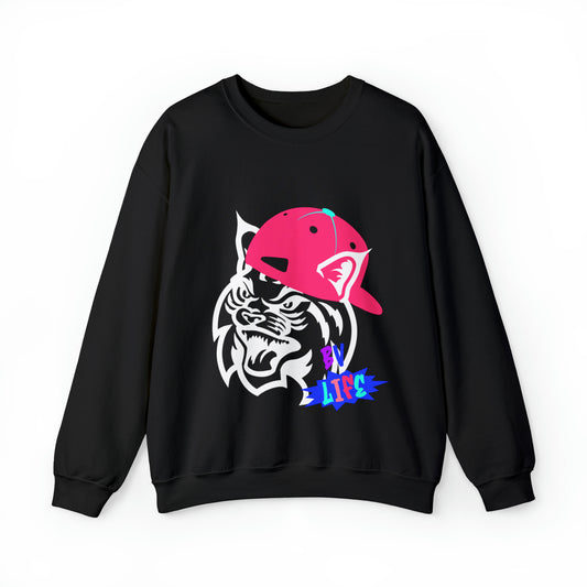 BV Life Cat Adult Crewneck Sweatshirt