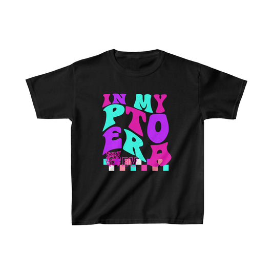 PTO Era Kids Tee (Pink Logo)