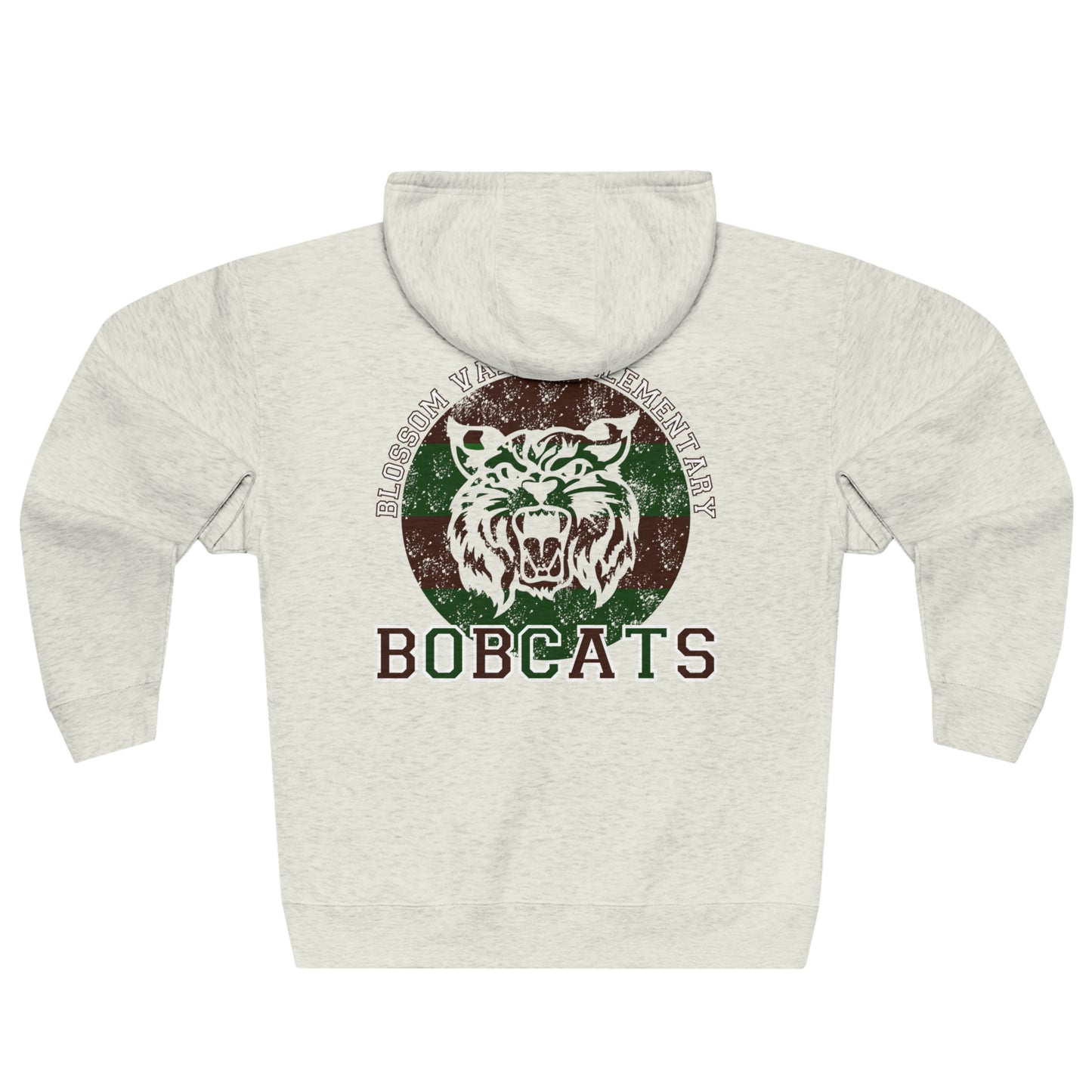 Bobcats Adult Zip-up Hoodie