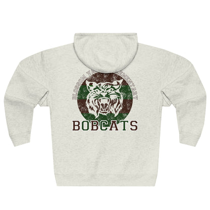 Bobcats Adult Zip-up Hoodie