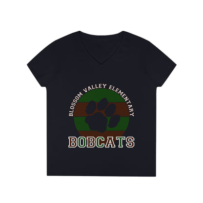 BV Paw Adult V-Neck T-Shirt