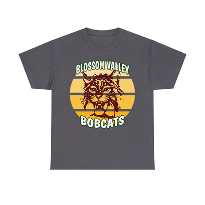 Old School Sun Bobcats Adult Tee