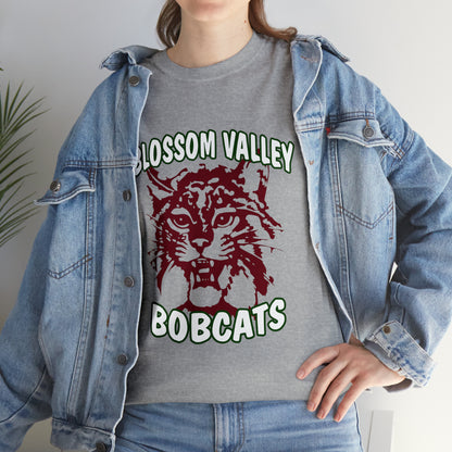 Old School Bobcats Adult Tee