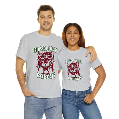 Old School Bobcats Adult Tee