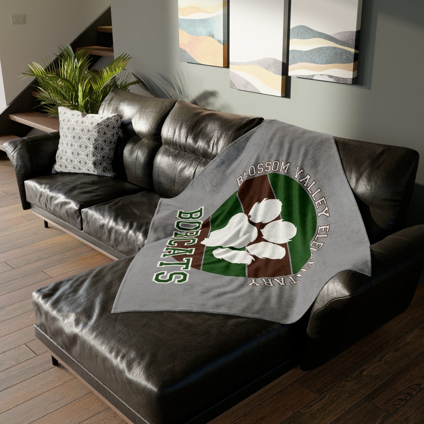BV Paw Print Blanket