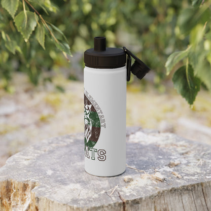 Bobcats Stainless Steel Water Bottle, Sports Lid