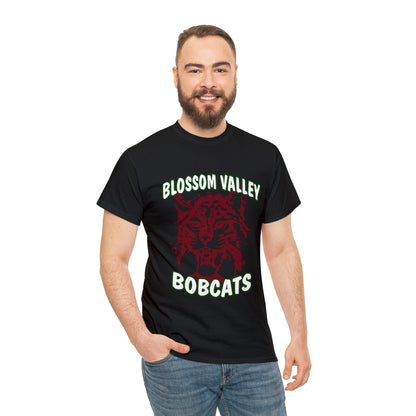 Old School Bobcats Adult Tee