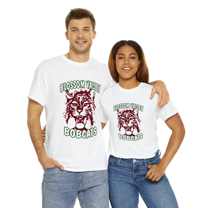 Old School Bobcats Adult Tee