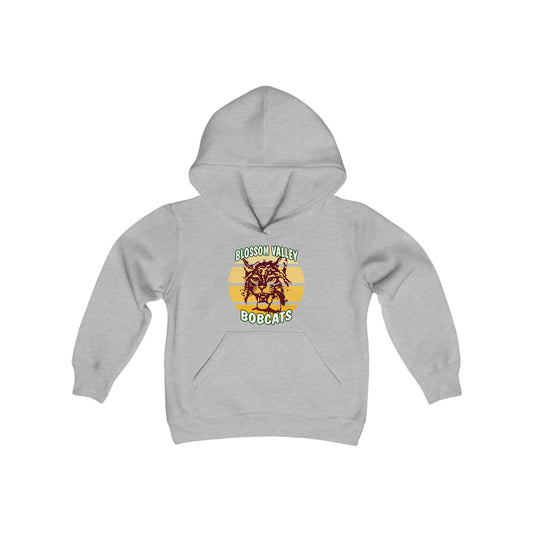 Old School Sun Bobcats Kids Hoodie