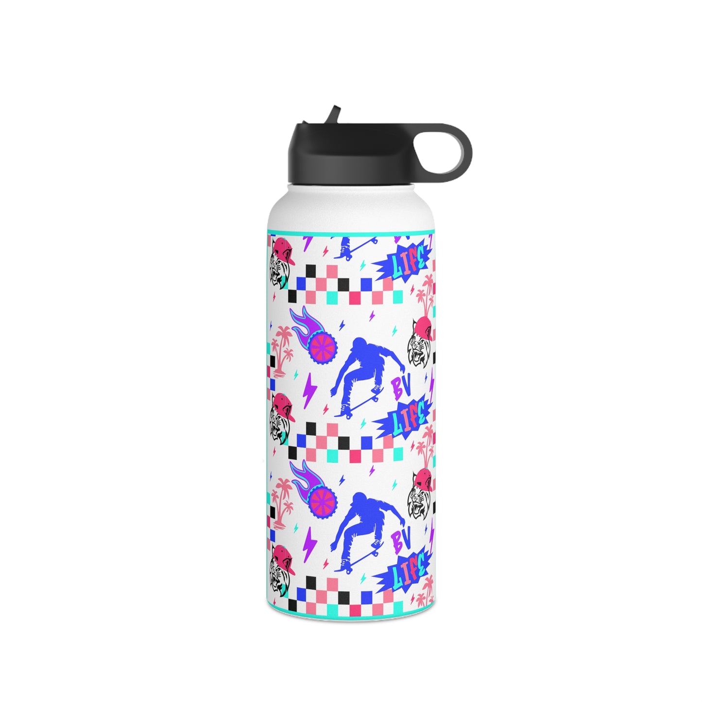BV Life Stainless Steel Water Bottle, Standard Lid