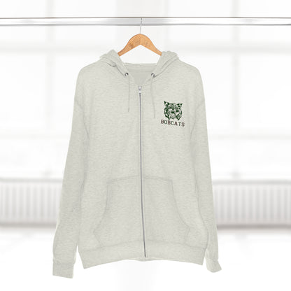 Bobcats Adult Zip-up Hoodie