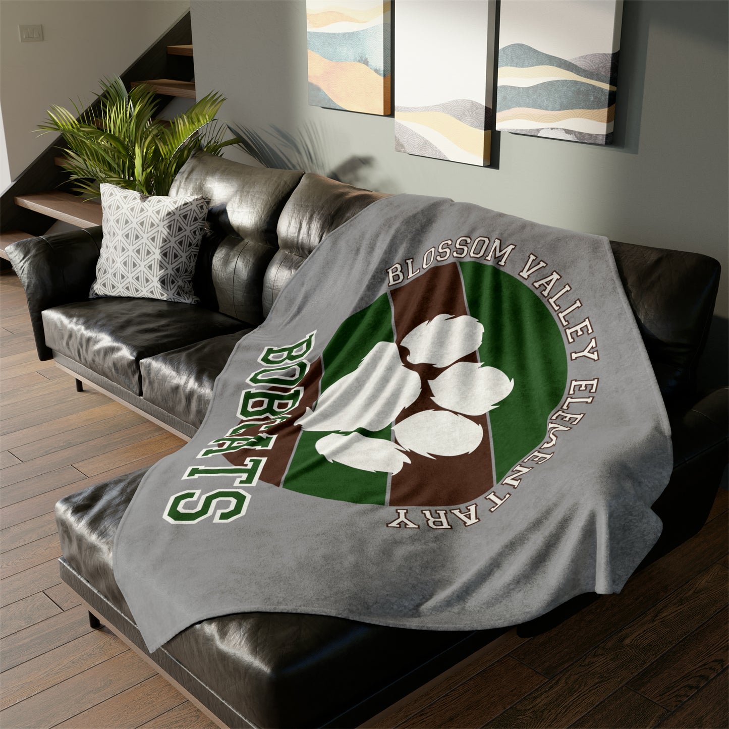 BV Paw Print Blanket