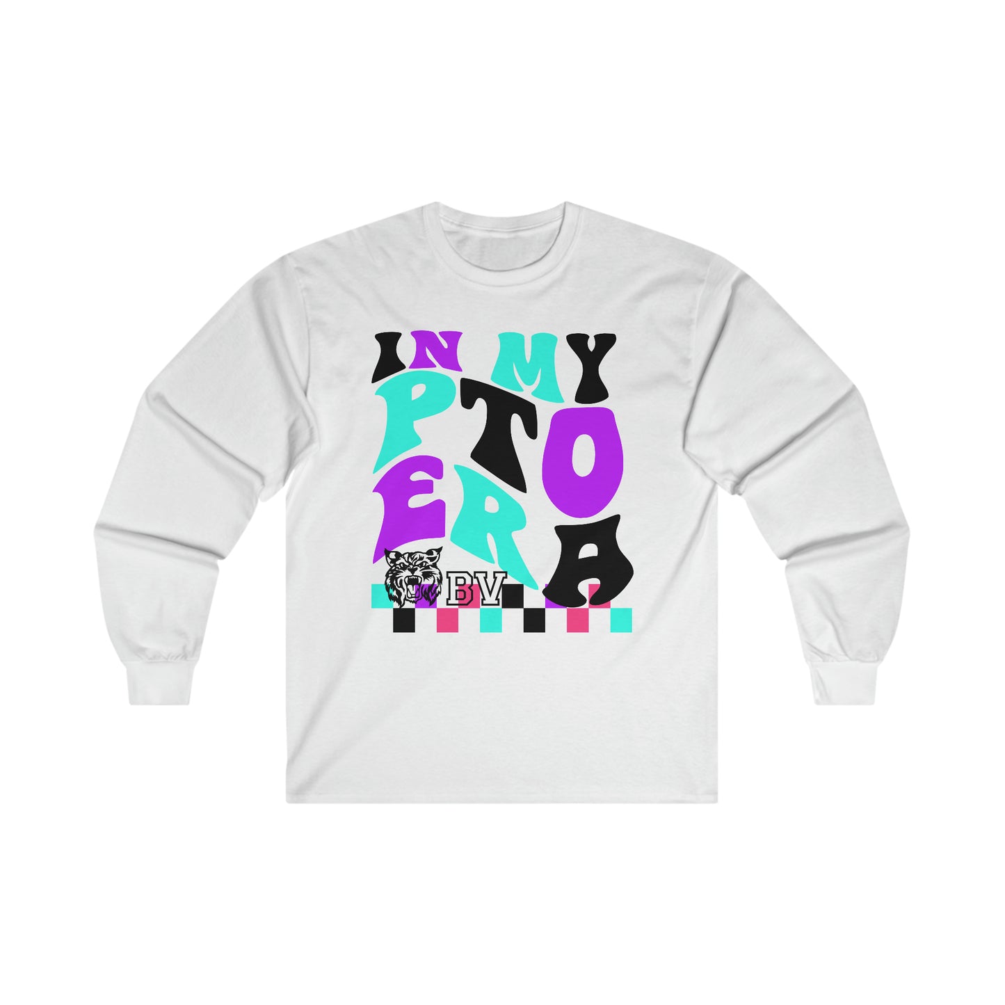 PTO Era Adult Long Sleeve Tee (Teal Logo)
