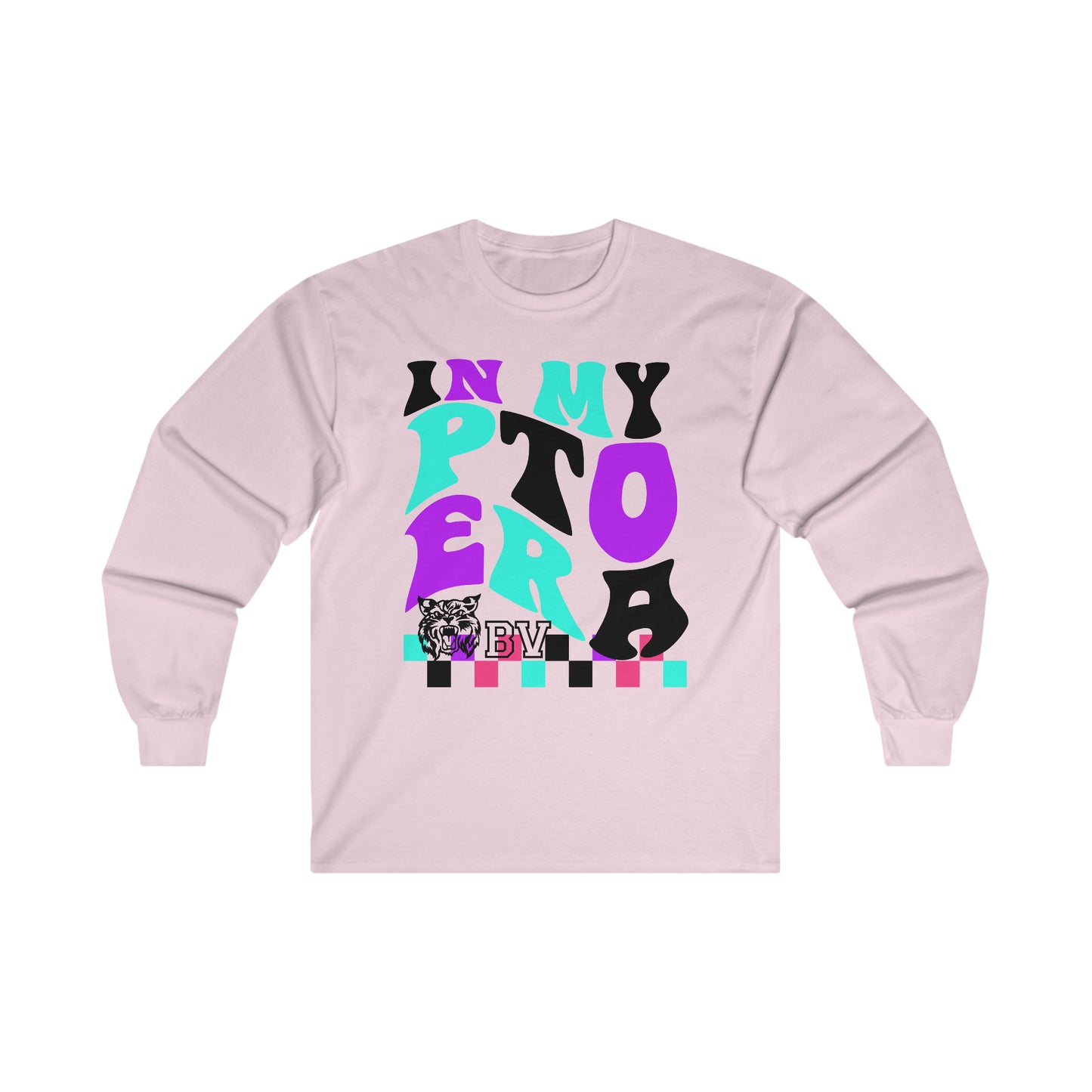 PTO Era Adult Long Sleeve Tee (Teal Logo)