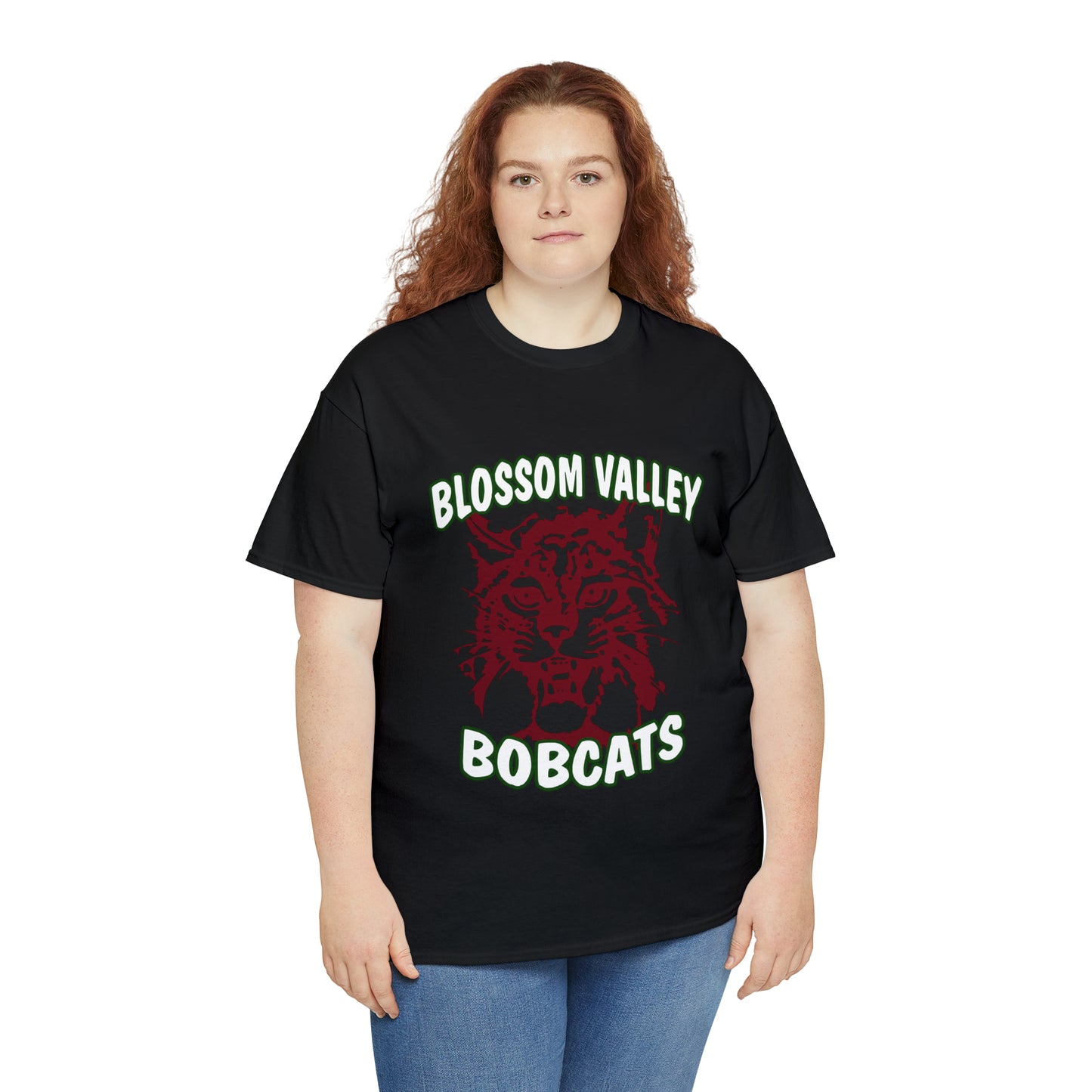 Old School Bobcats Adult Tee