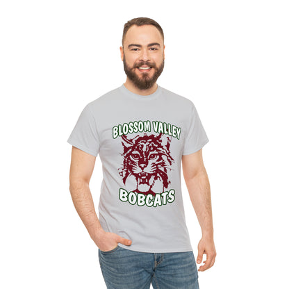 Old School Bobcats Adult Tee