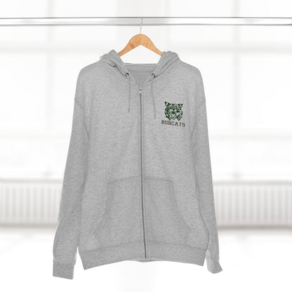 Bobcats Adult Zip-up Hoodie