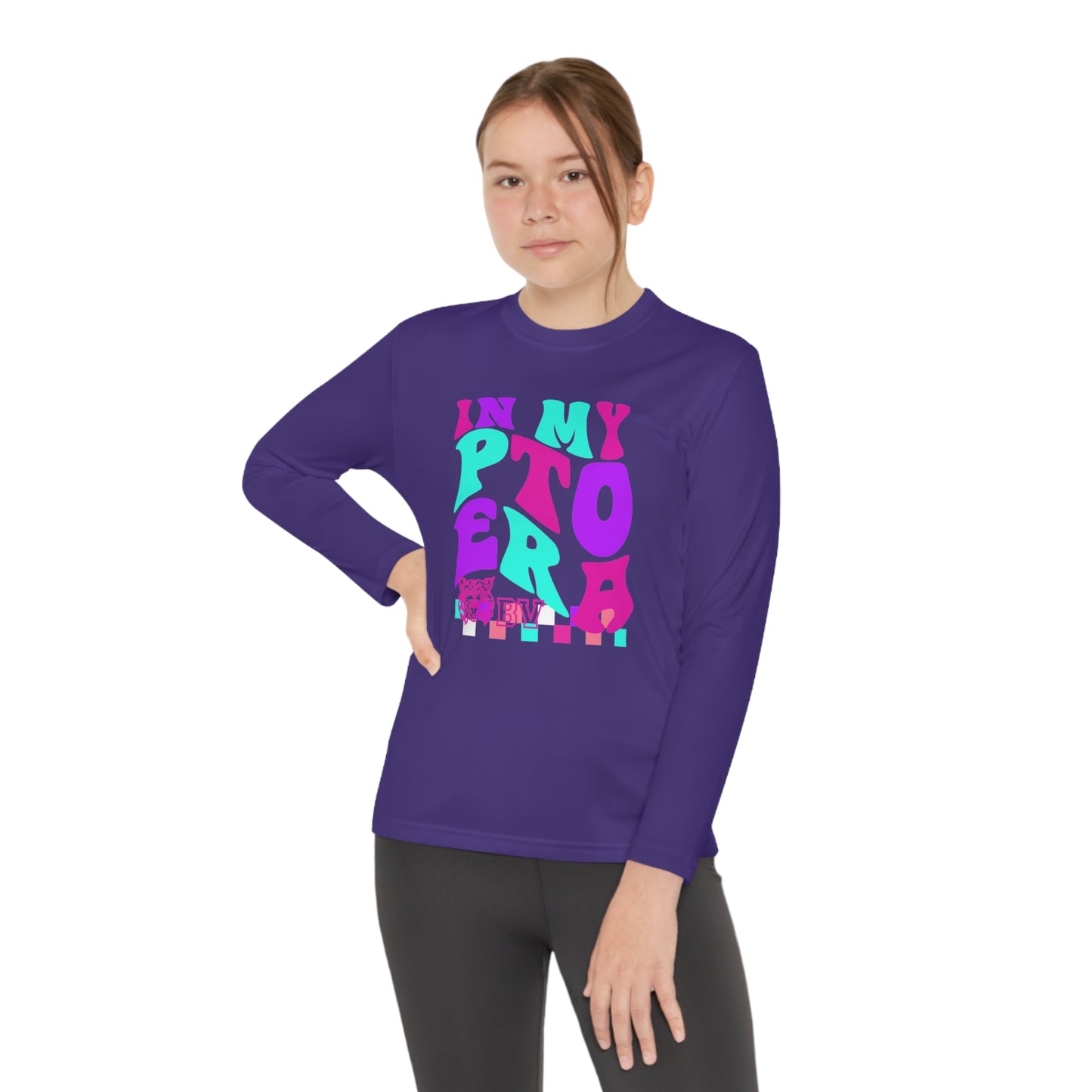 PTO Era kids Long Sleeve (Pink Logo)