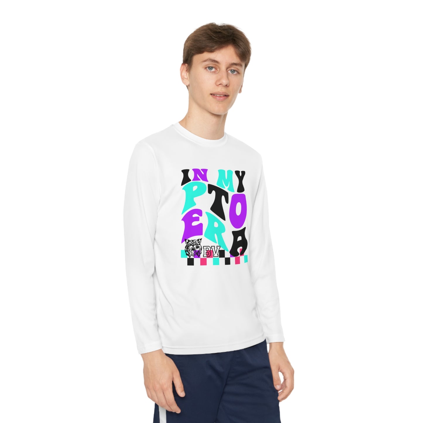PTO Era Kids Long Sleeve (Teal Logo)