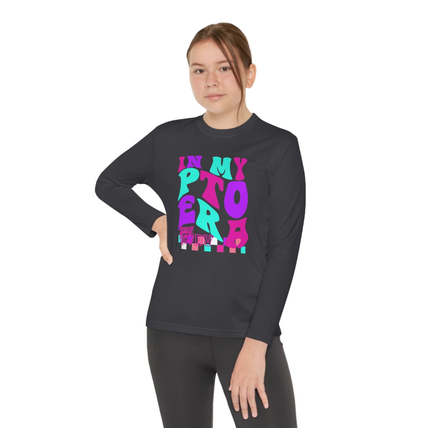 PTO Era kids Long Sleeve (Pink Logo)