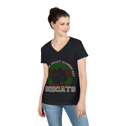 BV Paw Adult V-Neck T-Shirt