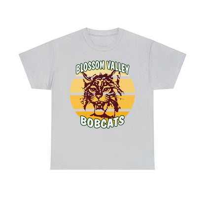 Old School Sun Bobcats Adult Tee