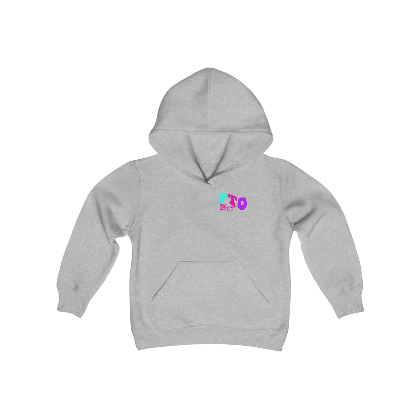 PTO Era Kids Hoodie (Pink Logo)