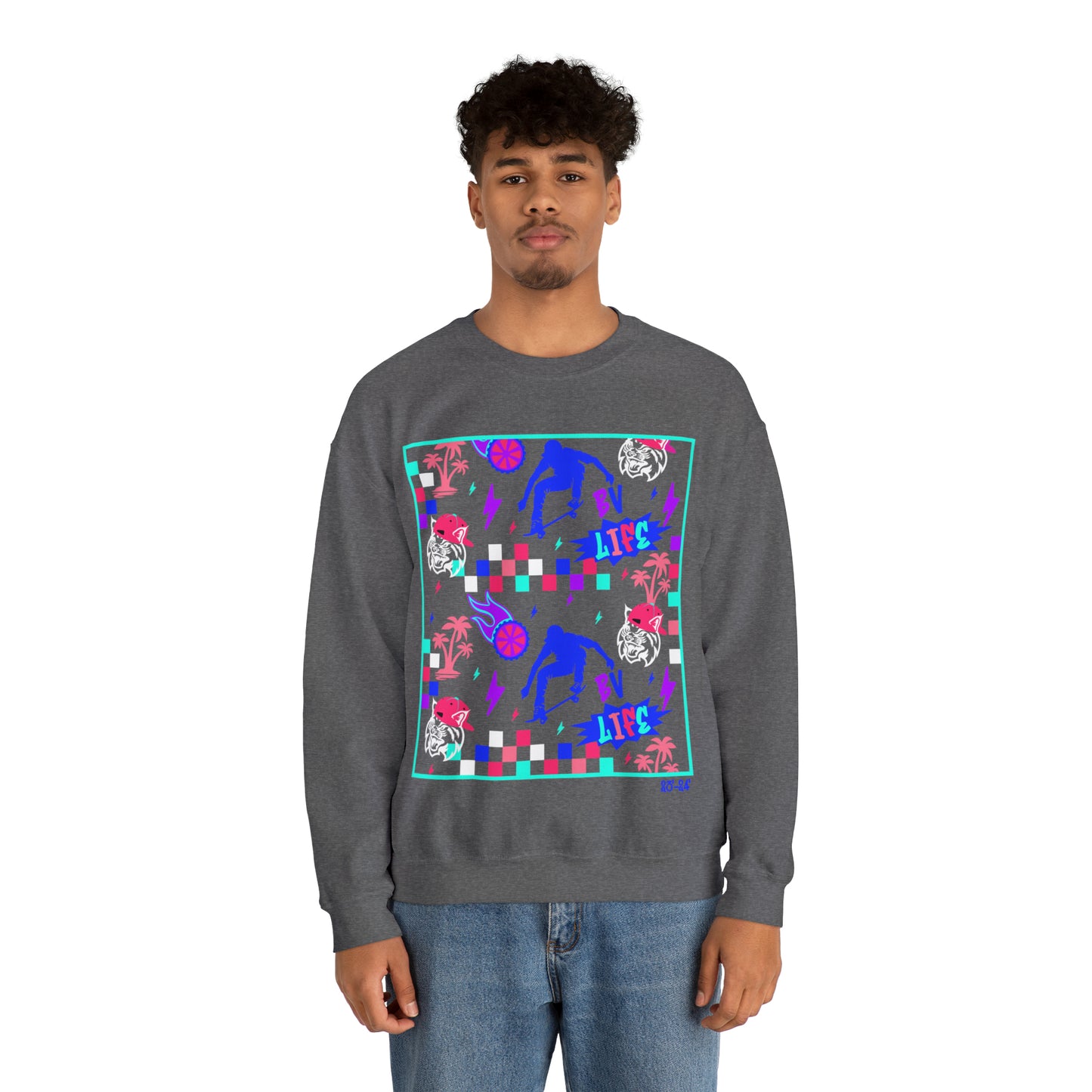 BV Life Adult Crewneck Sweatshirt