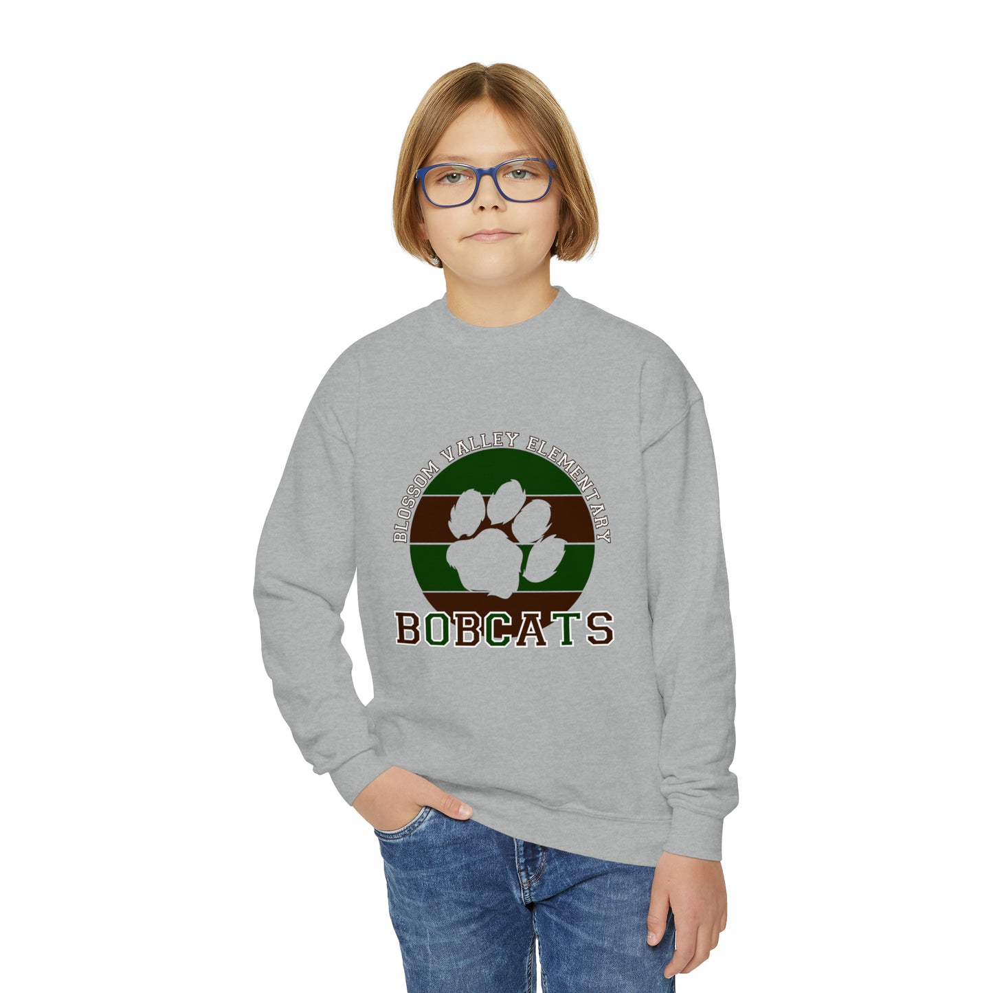 BV Paw Kids Crewneck Sweatshirt