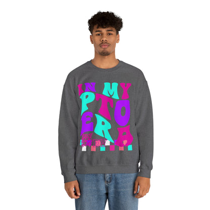 PTO Era Adult Crewneck Sweatshirt (Pink Logo)