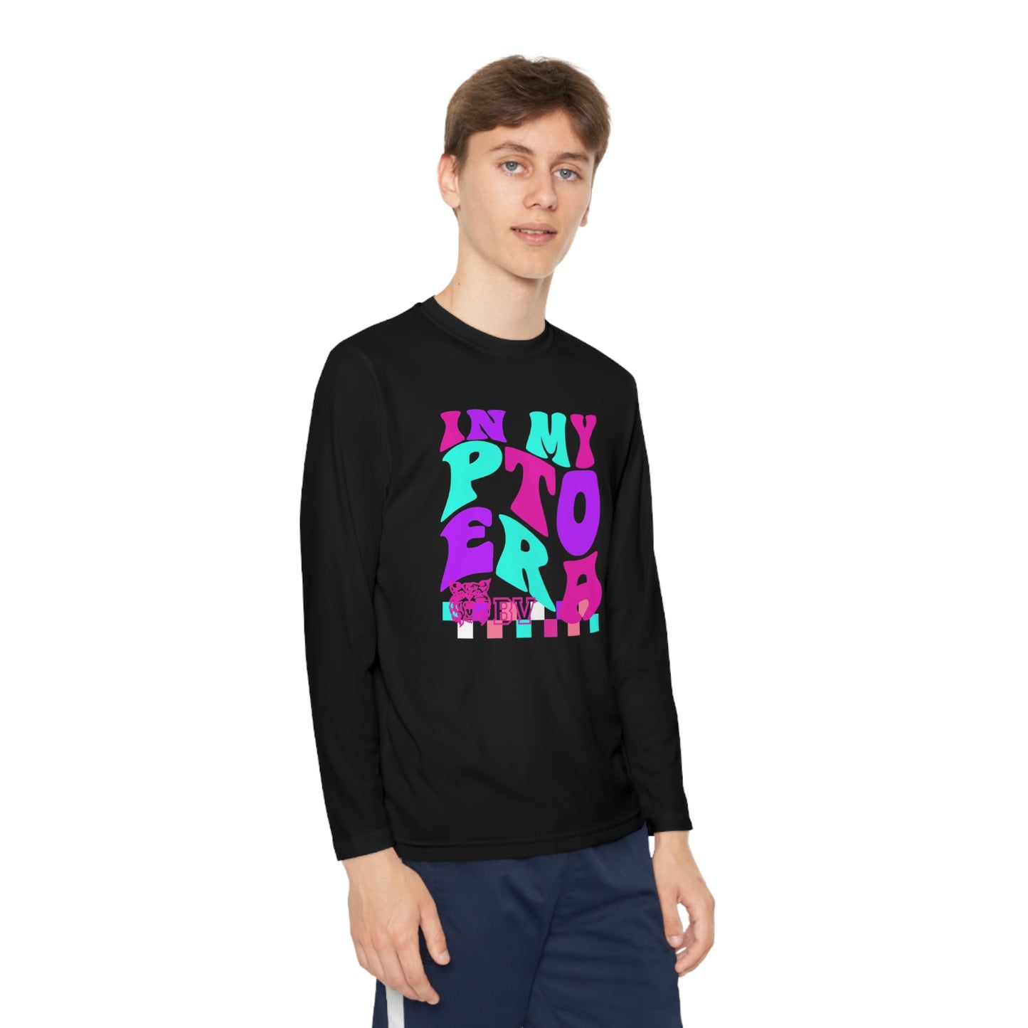 PTO Era kids Long Sleeve (Pink Logo)