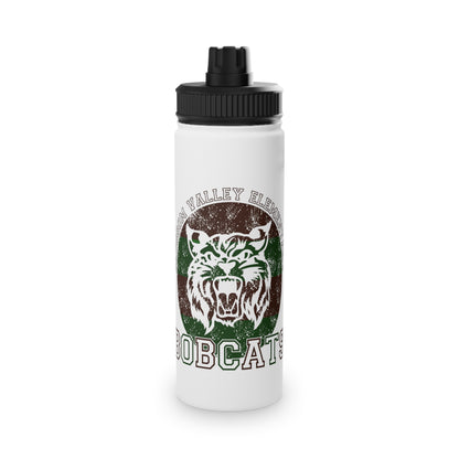 Bobcats Stainless Steel Water Bottle, Sports Lid