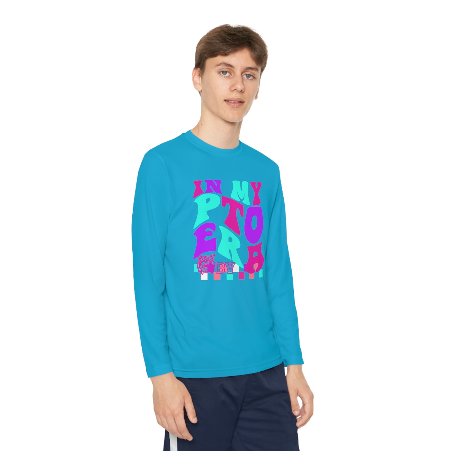 PTO Era kids Long Sleeve (Pink Logo)