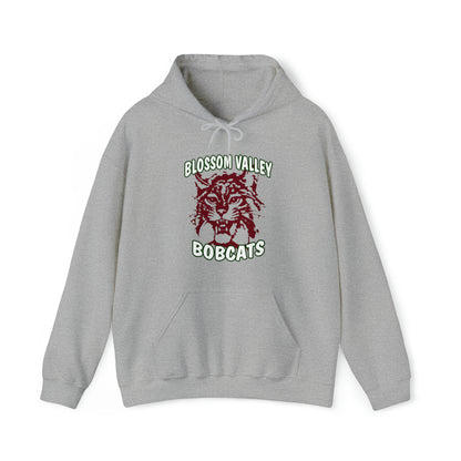 Old School Bobcats Adult Hoodie