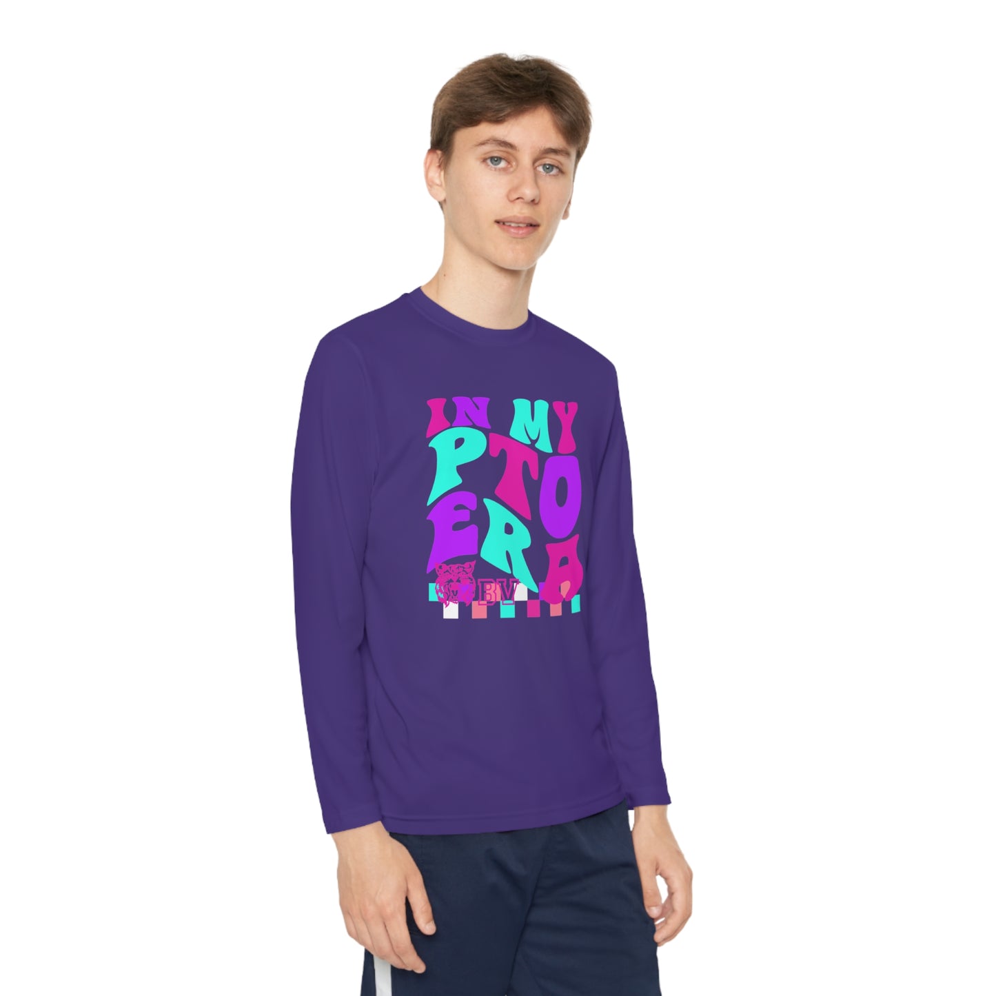 PTO Era kids Long Sleeve (Pink Logo)