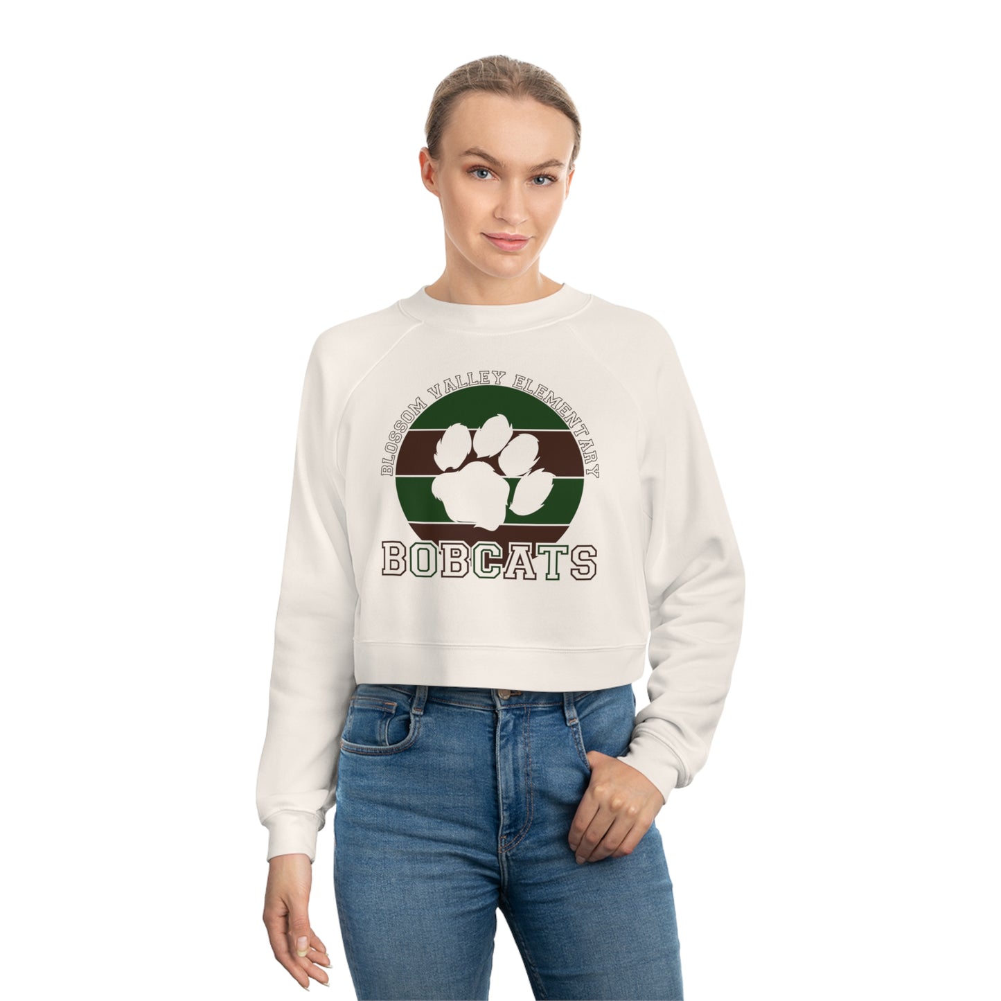 BV Paw Cropped Pullover