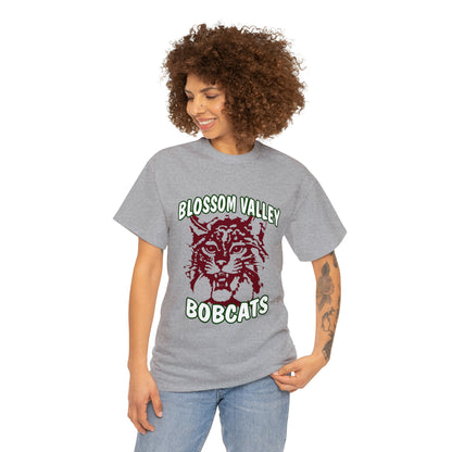 Old School Bobcats Adult Tee