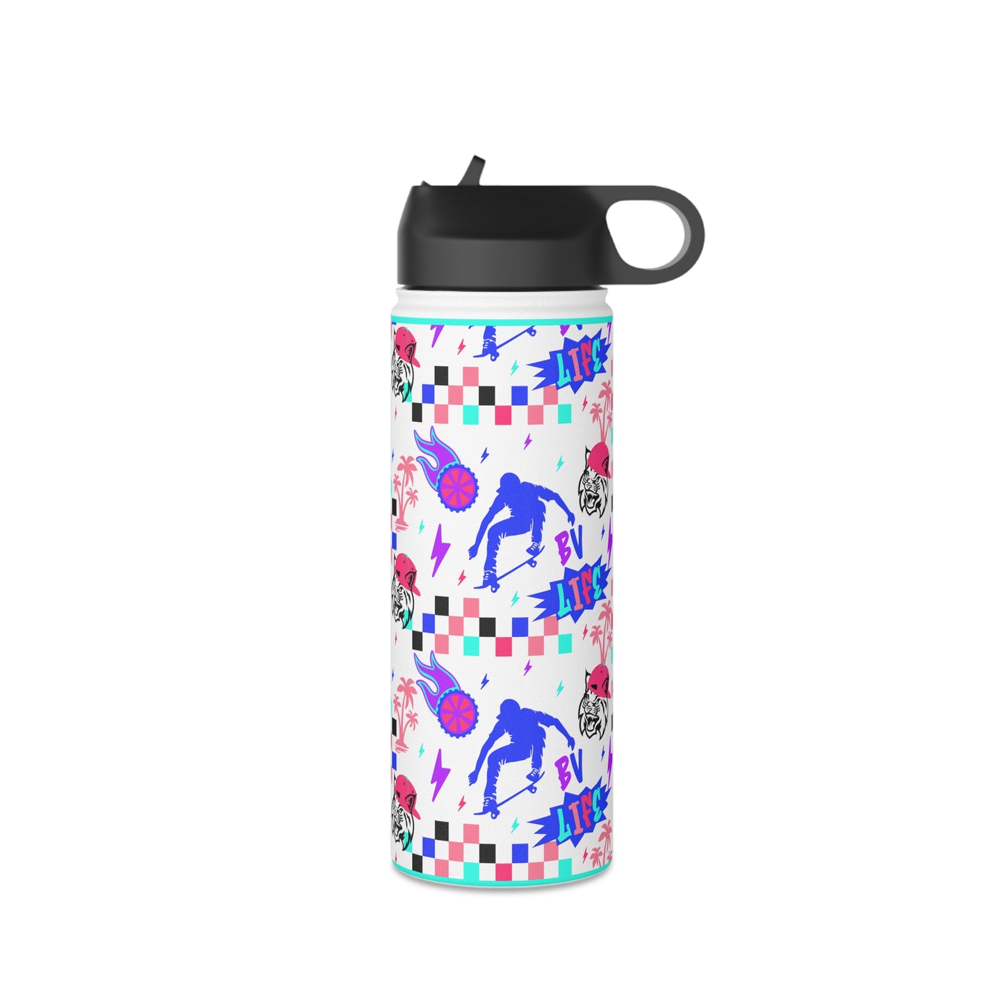 BV Life Stainless Steel Water Bottle, Standard Lid