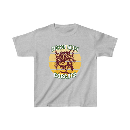 Old School Sun Bobcats Kids Tee